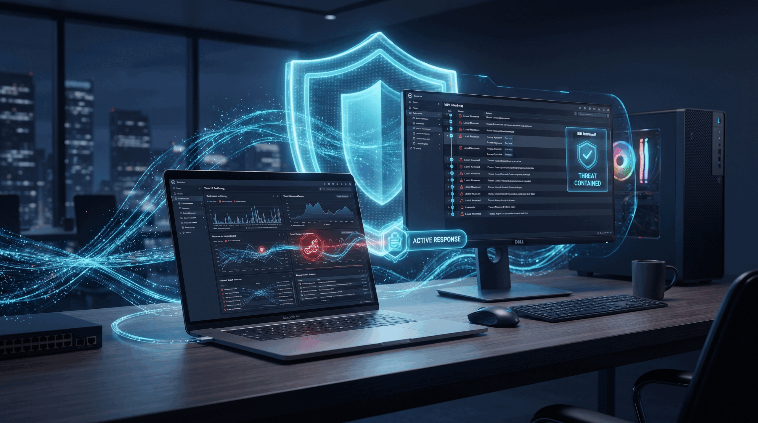 EDR vs antivirus cybersecurity protection