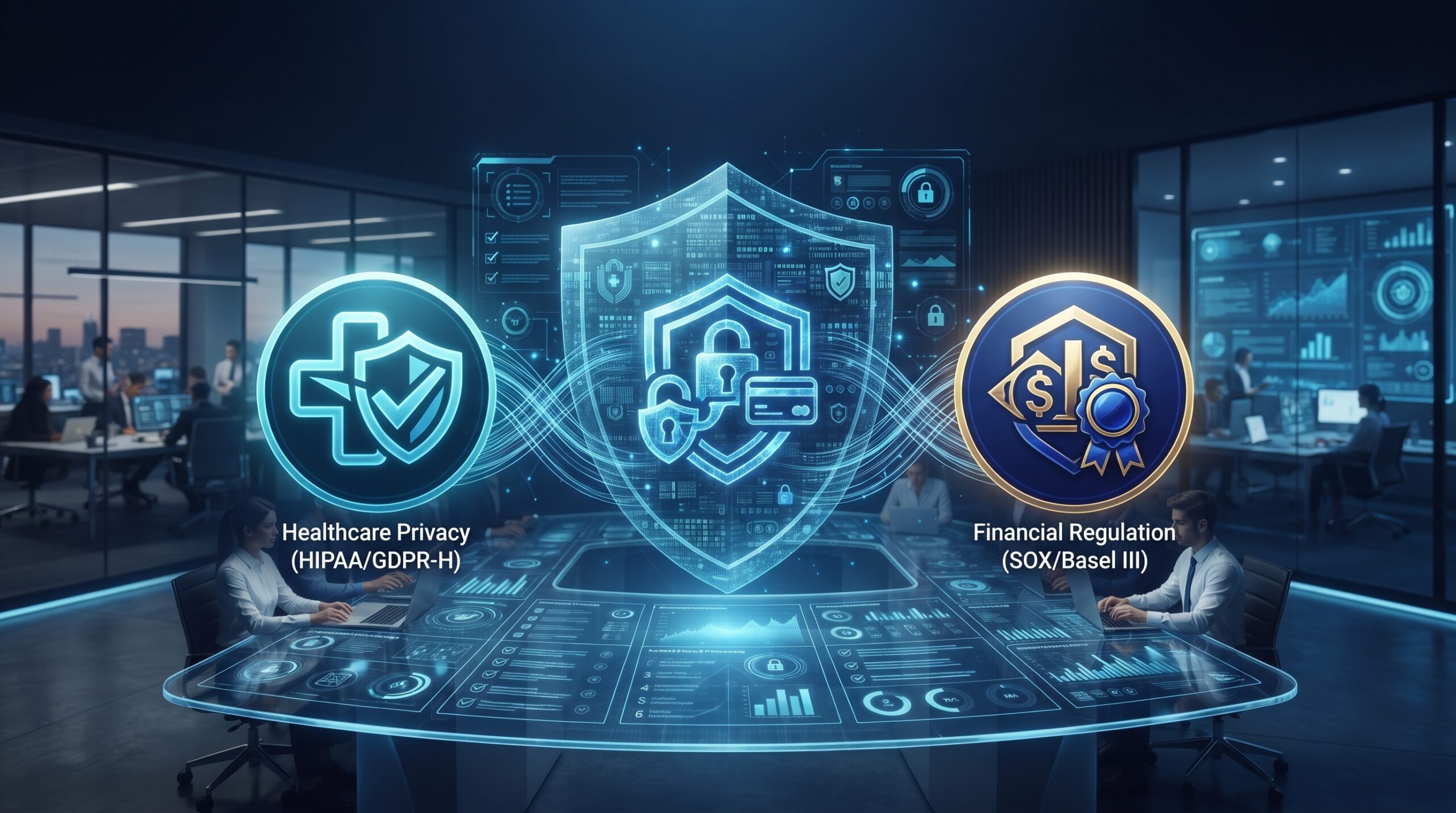 Cyber security compliance regulations including HIPAA PCI DSS and SEC